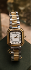 IEKE Heritage Square Roman Watch – Classic Two-Tone Series