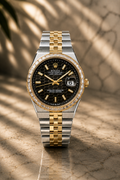 Rolex Prestige Honeycomb Executive Watch – Luxury Two-Tone Design