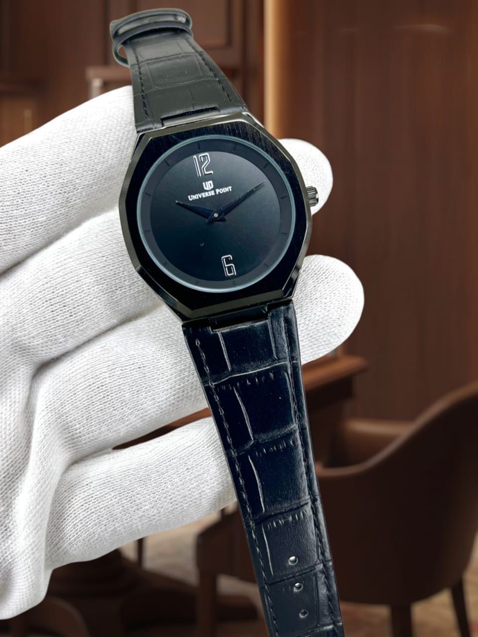 UNIVERSE POINT Luxury Men's Dress Watch | Premium Quartz Fashion Wristwatch