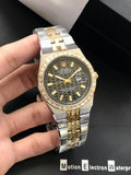 Rolex Prestige Honeycomb Executive Watch – Luxury Two-Tone Design