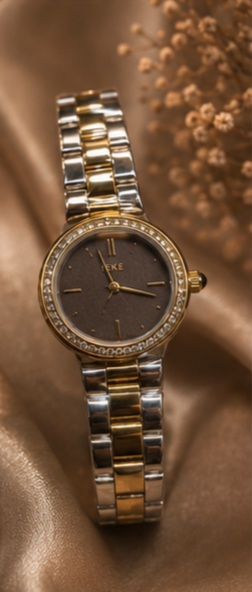 IEKE Luminous Crystal Watch – Premium Luxury Series