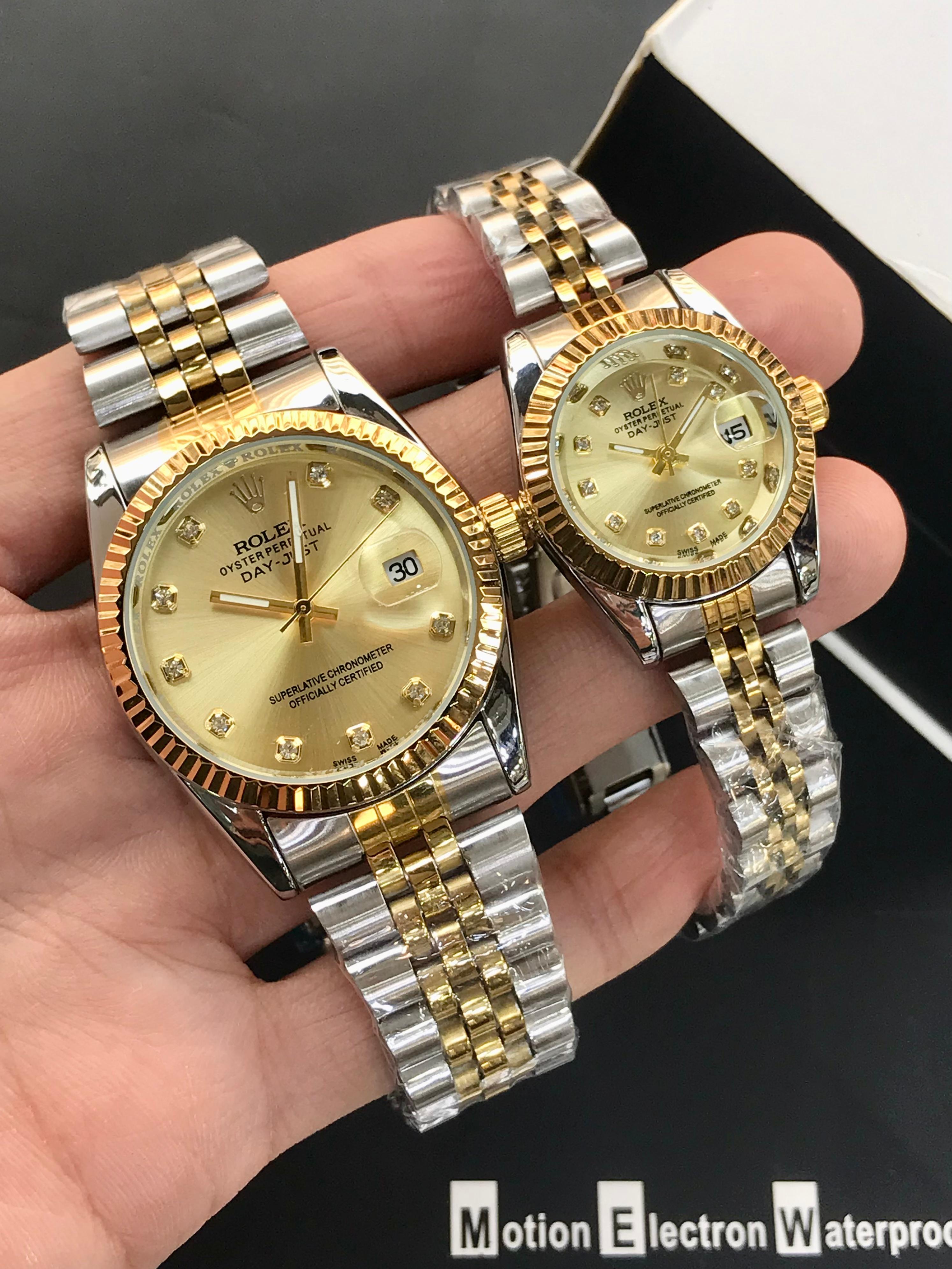 His & Her Royal Blue Luxury Watch Set – The Perfect Couple's Matching Timepieces