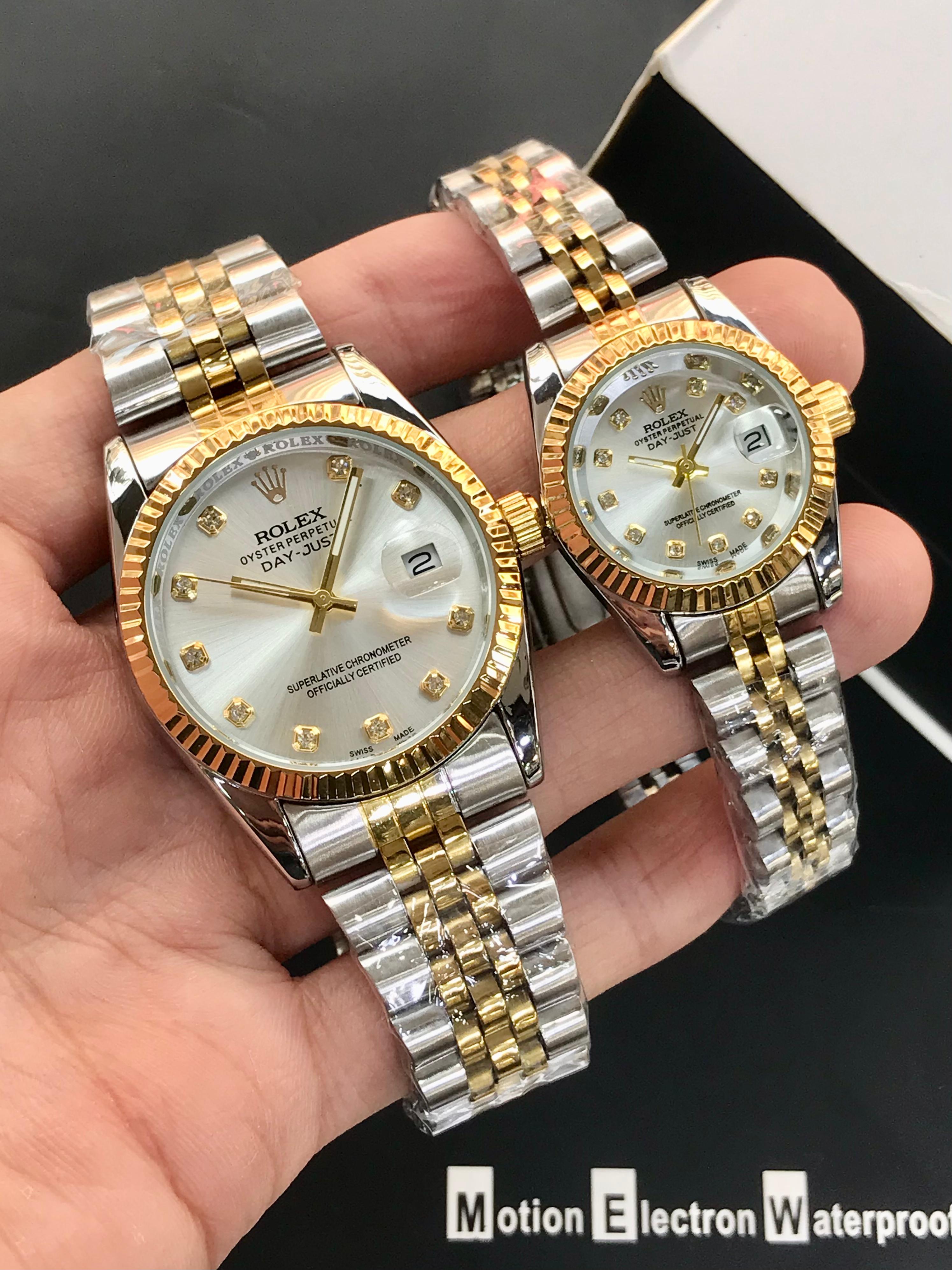 His & Her Royal Blue Luxury Watch Set – The Perfect Couple's Matching Timepieces