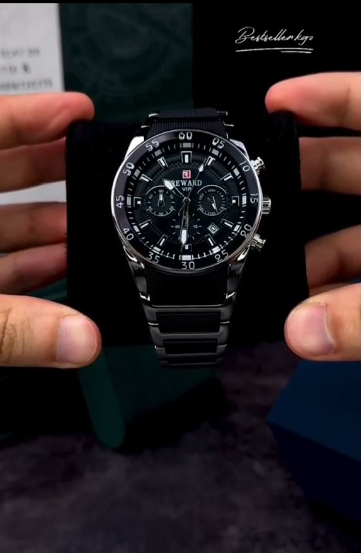 REWARD VIP Chrono Sport – Men's Premium Onyx Edition